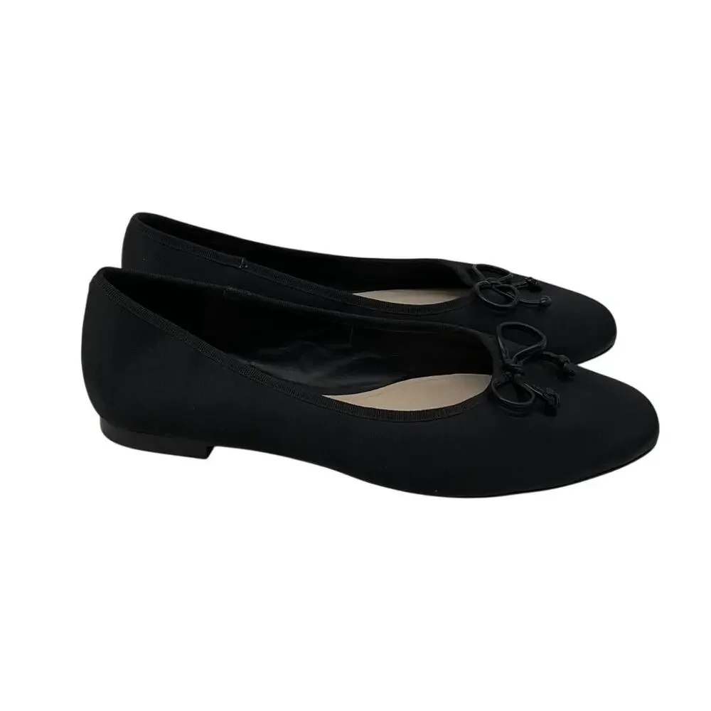 Porte & Paire black satin